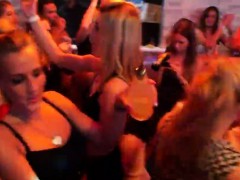 Hot teens get completely mad and nude at hardcore party