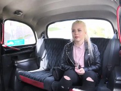 Blondie Anna fucked a driver hard