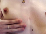 Puffy nipples teen fingering herself on webcam