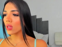 Super Hot Latina TS Emma Mejia on Webcam 3