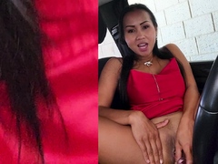 Teen recorded herself while fucking