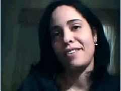 Professora Daniela Ignacio no showzinho na webcam no quarto