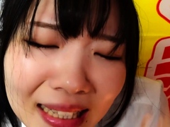 Japanese teen blowjob and hard fuck uncensored