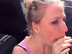 Ffentlicher Blowjob Im Freien Mit Deutscher Blondine