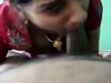 Indian Girlfriend Giving A Blowjob POV