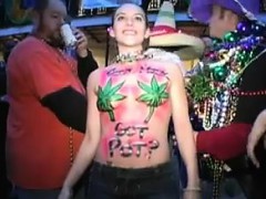 Flashing Tits During Mardi Gras